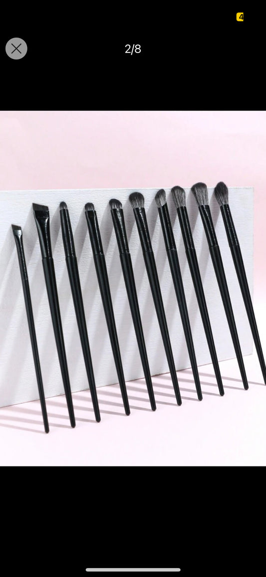 Ensemble de 8 pinceaux pour les yeux