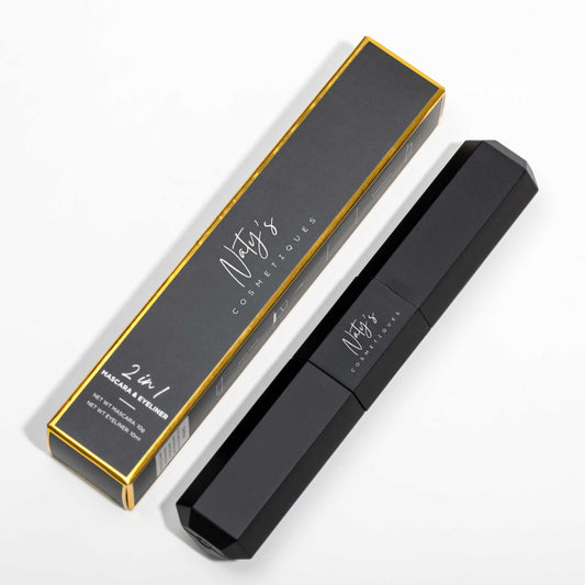 Mascara et Eye-liner 2 en 1 Waterproof